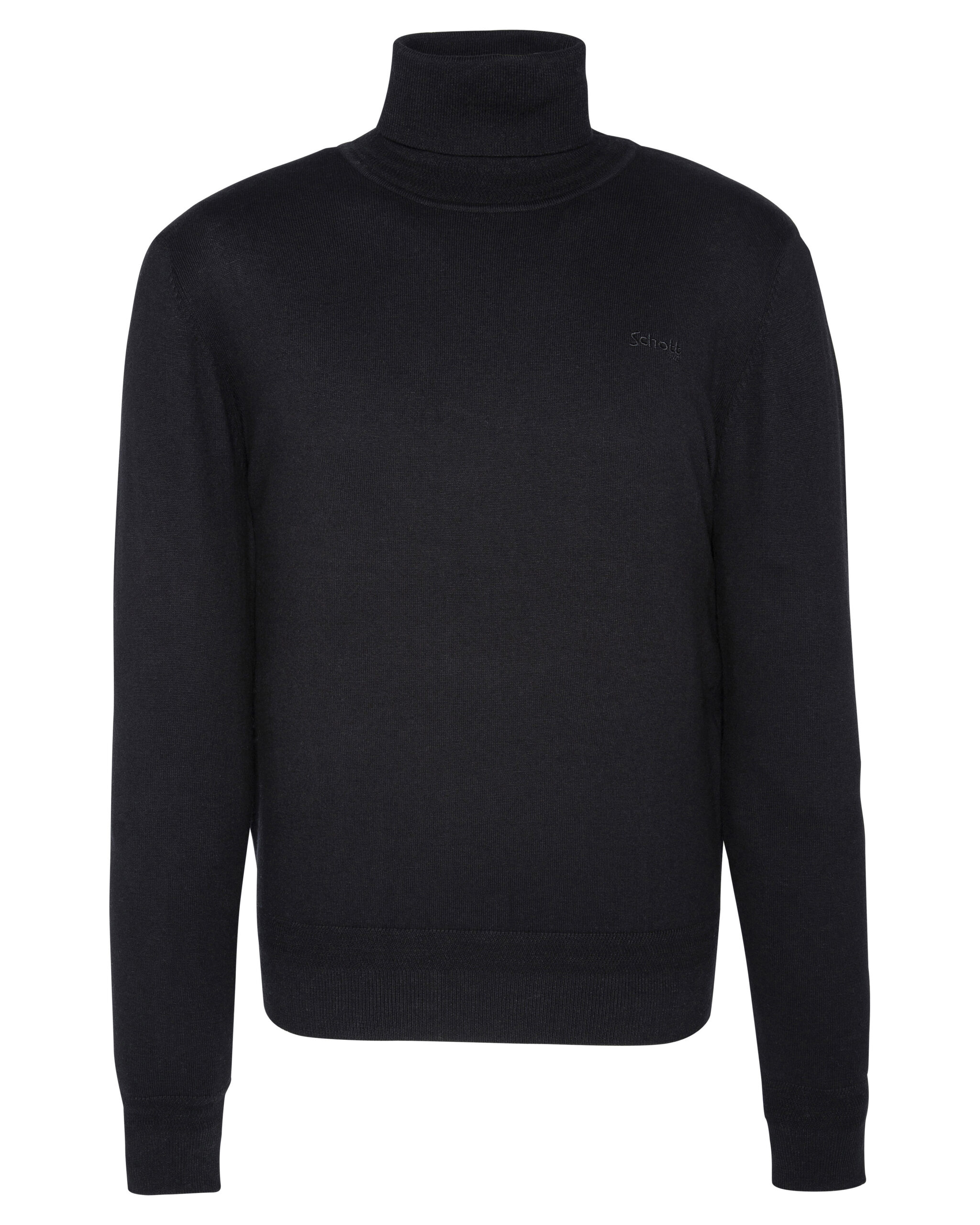 Turtleneck Sweater Schott Black