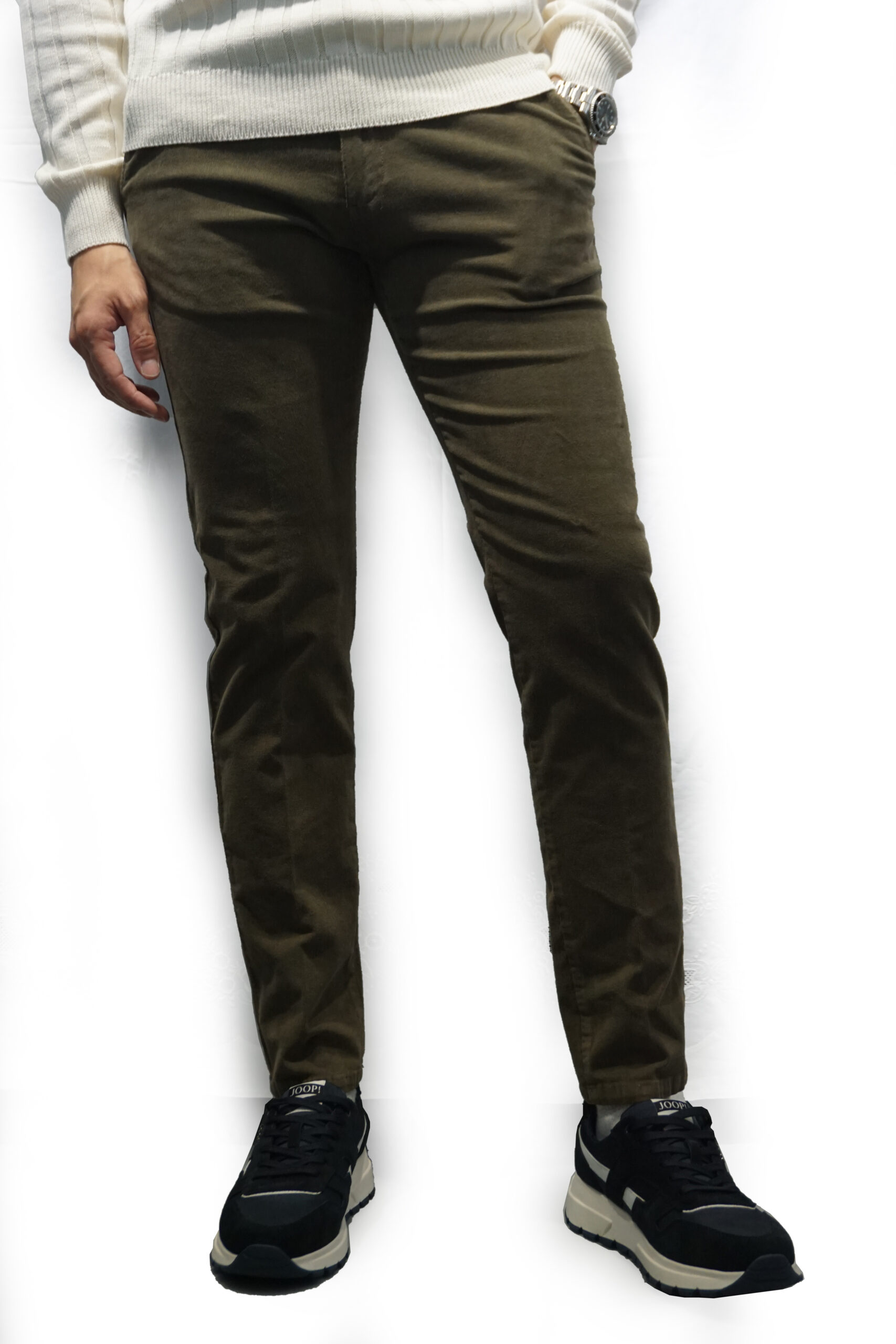 Corduroy Chino Trousers Royal Cup Sage
